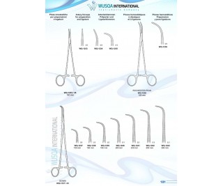 Artery Forceps for Preparation Ligature